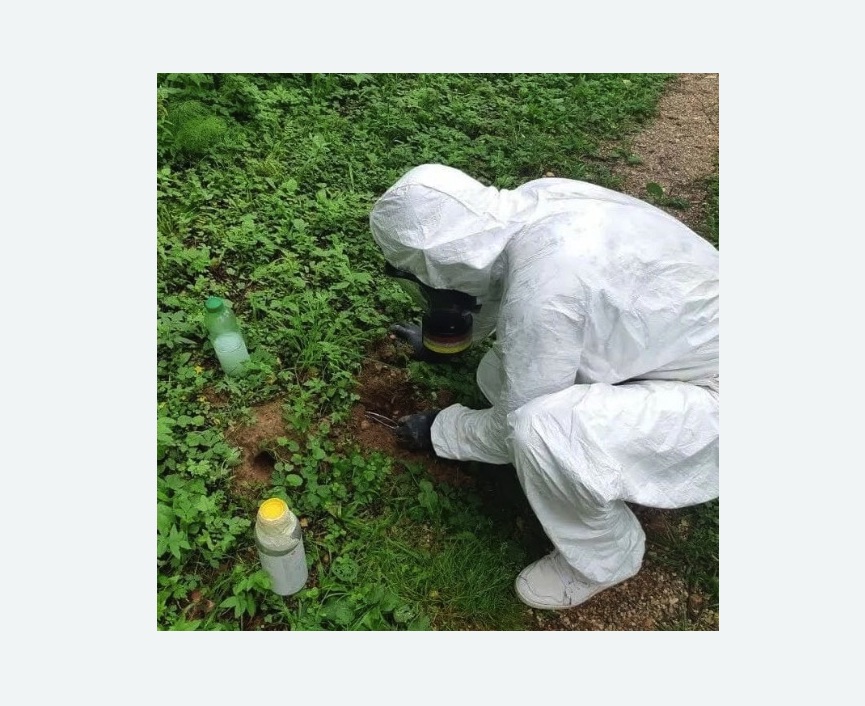 уничтожение кротов на участке в Чкаловске